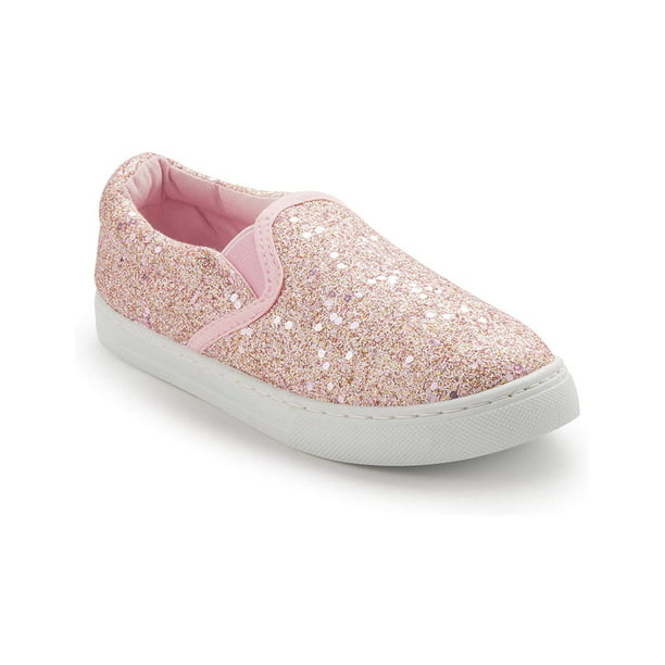 Toddler/Little Kid/Big Kid GIY Girls High Top Canvas Sneakers Kids Casual Shoes with Glittering Stars 